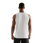 Cream Men's NOBULL Tank Back Angle.