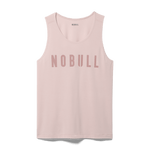 Dusty Rose Men's NOBULL Tank Silhouette Angle.
