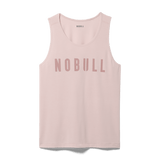 Dusty Rose Men's NOBULL Tank Silhouette Angle.