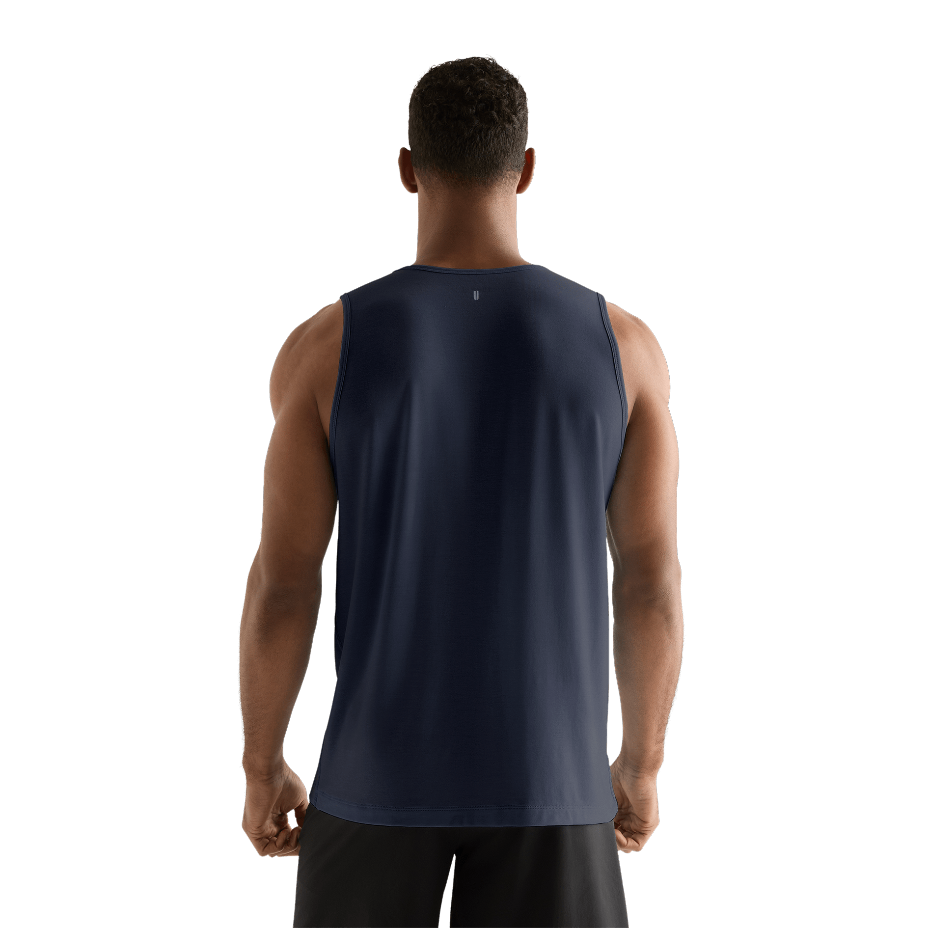 Night Navy Men's NOBULL Tank Back Angle.