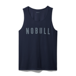 Night Navy Men's NOBULL Tank Silhouette Angle.