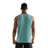 Oil Blue Men's NOBULL Tank Back Angle.