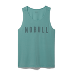 Oil Blue Men's NOBULL Tank Silhouette Angle.