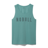 Oil Blue Men's NOBULL Tank Silhouette Angle.