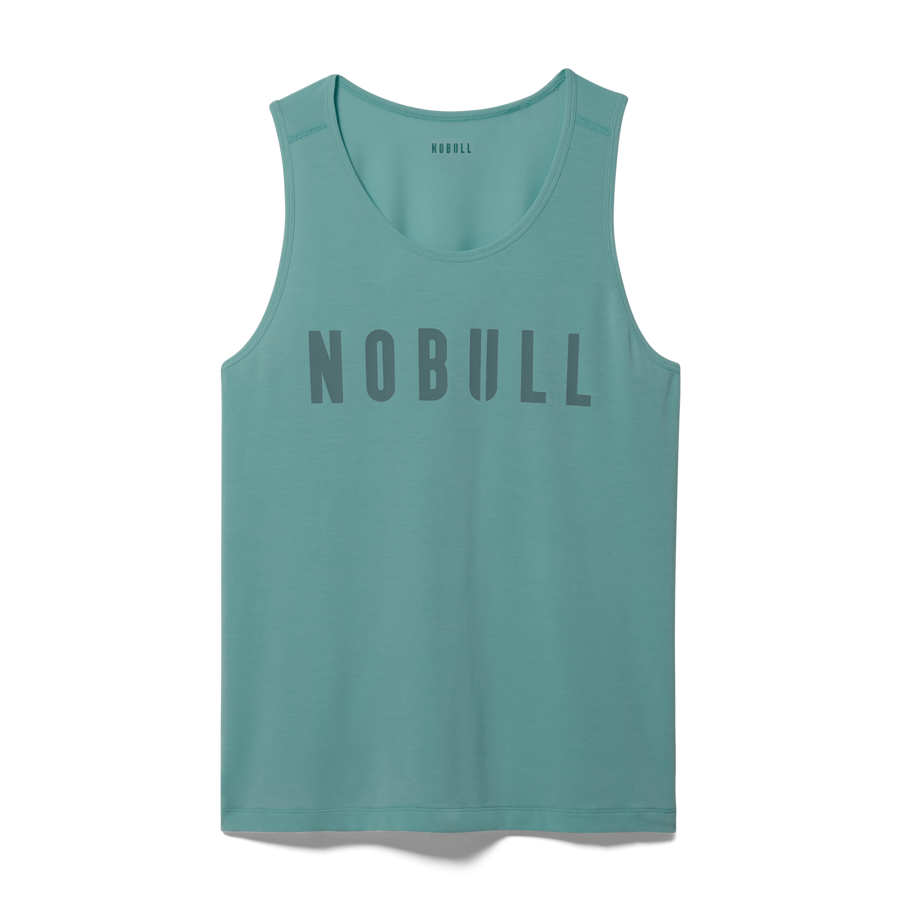 Oil Blue Men's NOBULL Tank Silhouette Angle.