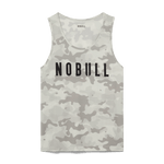 Light Grey Camo Men's NOBULL Tank Silhouette Angle.