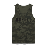 Dark Army Camo Men's NOBULL Tank Silhouette Angle.