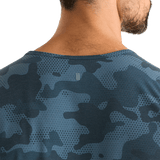 Coastal Blue Camo Men's Tank Back Angle.