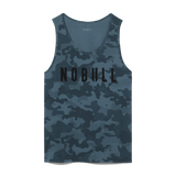Coastal Blue Camo Men's Tank Silhouette Angle.