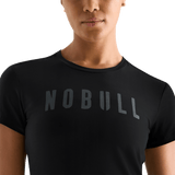 Black Women's NOBULL Tee Detail Angle.