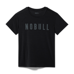 Black Women's NOBULL Tee Silhouette Angle.
