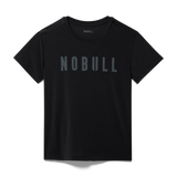 Black Women's NOBULL Tee Silhouette Angle.