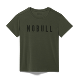 Dark Army Women's NOBULL Tee Silhouette Angle.