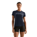Night Navy Women's NOBULL Tee Front Angle.