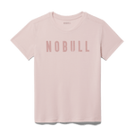 Dusty Rose Women's NOBULL Tee Silhouette Angle.