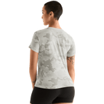 Light Grey Camo Women's NOBULL Tee Back Angle.