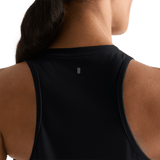 Black Women's High-Neck Tank U Logo Angle.