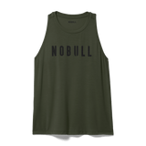 Dark Army Women's NOBULL High-Neck Tank Silhouette Angle.