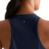 Night Navy Women's NOBULL High-Neck Tank U Logo Angle.