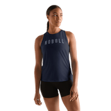 Night Navy Women's NOBULL High-Neck Tank Front Angle.