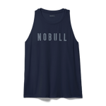 Night Navy Women's NOBULL High-Neck Tank Silhouette Angle.