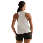 Oatmeal Women's NOBULL High-Neck Tank Back Angle.