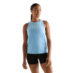 Alaskan Blue Women's NOBULL High-Neck Tank Front Angle.