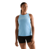 Alaskan Blue Women's NOBULL High-Neck Tank Front Angle.