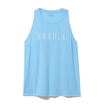 Alaskan Blue Women's NOBULL High-Neck Tank Silhouette Angle.