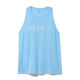 Alaskan Blue Women's NOBULL High-Neck Tank Silhouette Angle.