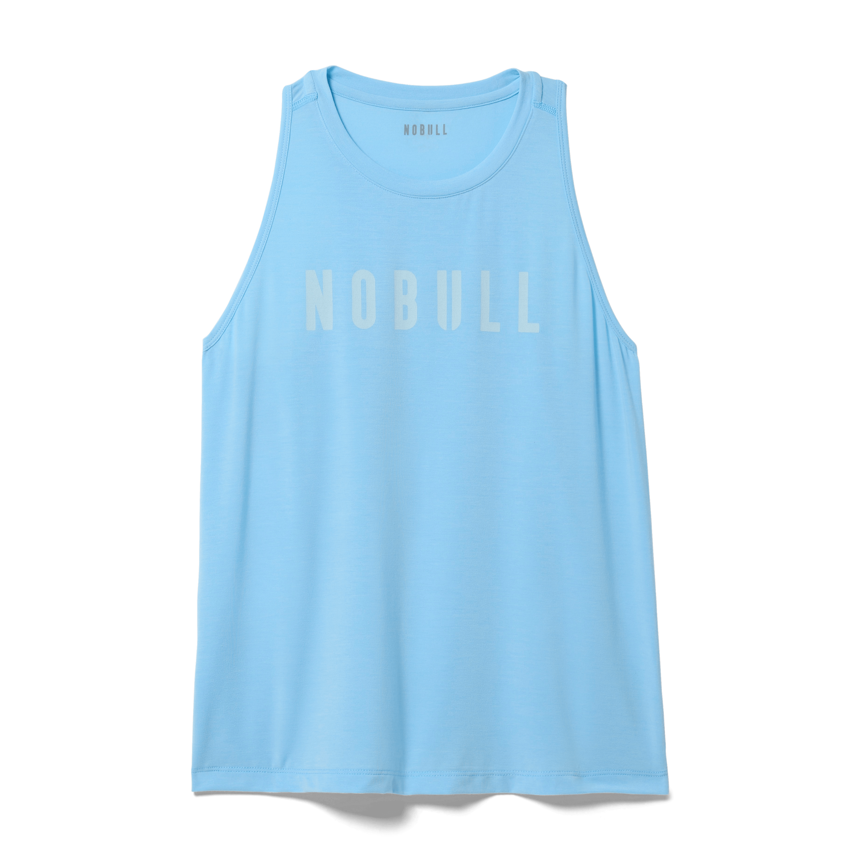 Alaskan Blue Women's NOBULL High-Neck Tank Silhouette Angle.