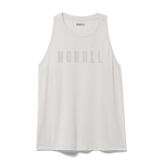 Cream Women's NOBULL High-Neck Tank Silhouette Angle.