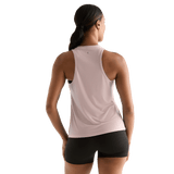 Dusty Rose Women's NOBULL High-Neck Tank Back Angle.