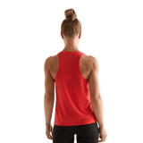 Crimson Women's NOBULL High-Neck Tank Back Angle.