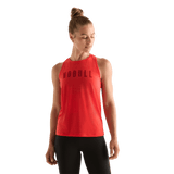 Crimson Women's NOBULL High-Neck Tank Front Angle.