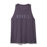 Black Plum Women's NOBULL High-Neck Tank Silhouette Angle.