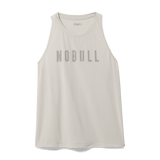 Crater Grey Women's NOBULL High-Neck Tank Silhouette Angle.