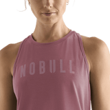 Shadow Rose Women's High-Neck Tank Front Detail Angle.
