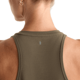 Dark Fallen Rock Women's NOBULL High-Neck Tank U Logo Angle.