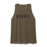 Dark Fallen Rock Women's NOBULL High-Neck Tank Silhouette Angle.