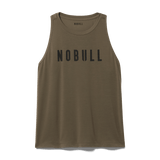 Dark Fallen Rock Women's NOBULL High-Neck Tank Silhouette Angle.