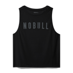Black Women's NOBULL Muscle Tank Silhouette Angle,
