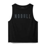 Black Women's NOBULL Muscle Tank Silhouette Angle,