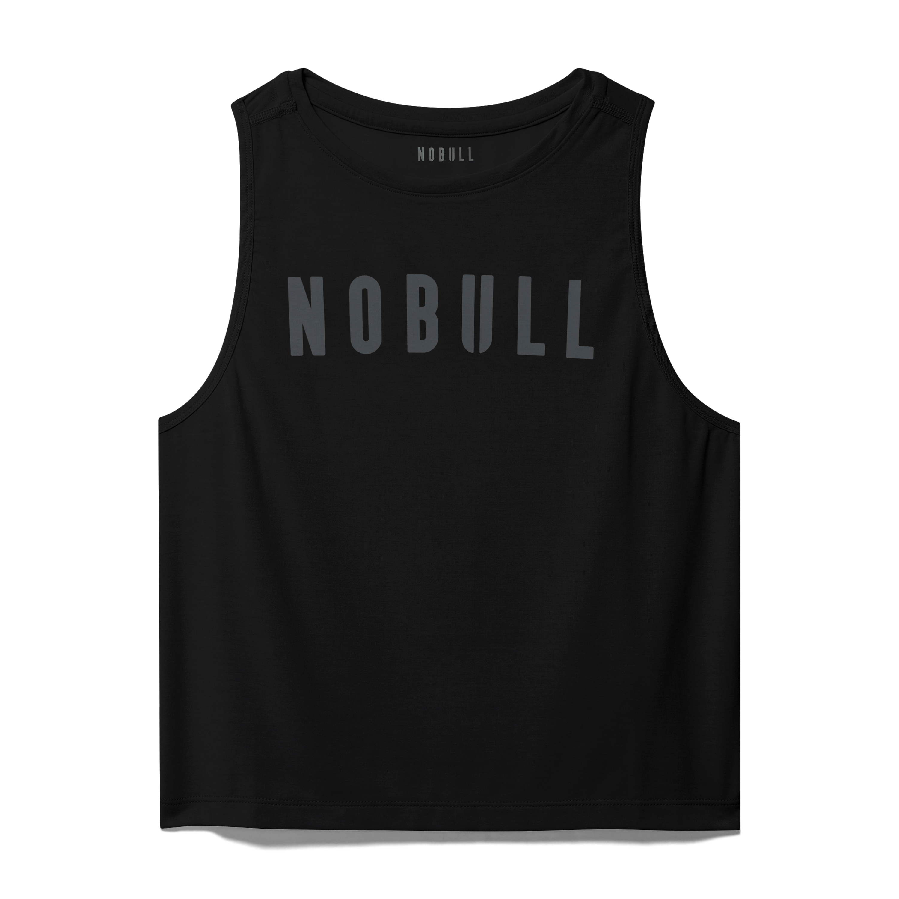 Black Women's NOBULL Muscle Tank Silhouette Angle,