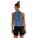 Copen Blue Women's NOBULL Muscle Tank Back Angle.