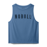 Copen Blue Women's NOBULL Muscle Tank Silhouette Angle.