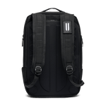 Black Waxed Canvas Backpack Back Angle