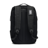 Black Waxed Canvas Backpack Back Angle