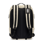 Ivory Waxed Canvas Backpack Back Angle