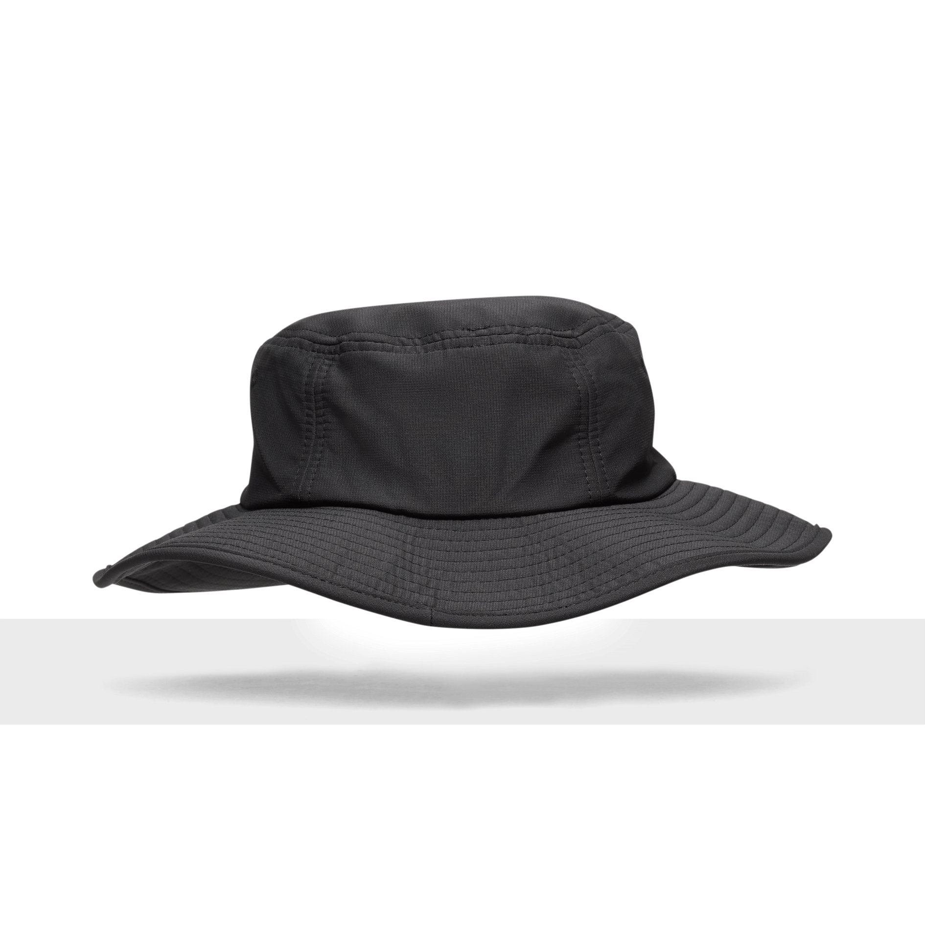Black NOBULL Boonie Hat Back Silhouette Angle